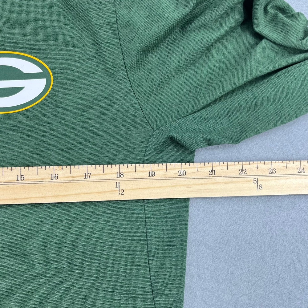 Nike Green Bay Packers Dri-FIT Long Sleeve Shirt Womens‎ M Green NFL Football - Picture 9 of 16